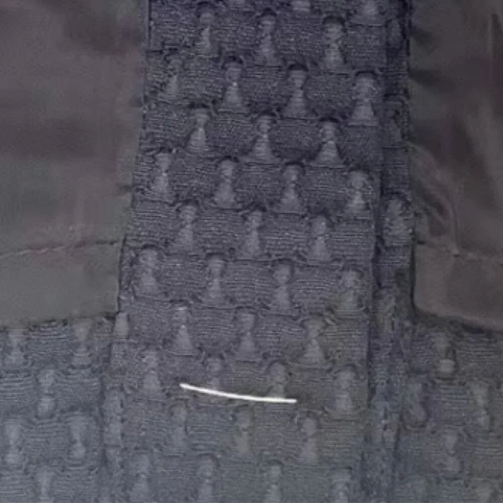 NWT Size 12 J.Crew Lined No. 2 Pencil Skirt in Navy with Basketweave Texture - Picture 6 of 7
